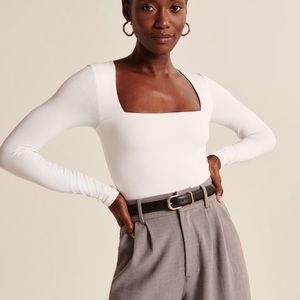 Abercrombie and fitch long sleeve bodysuit
